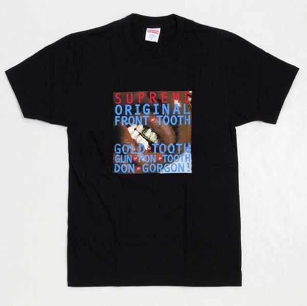 重宝するアイテムsupreme 激安 ゴールドトゥース クールな印象のＴシャツ  .