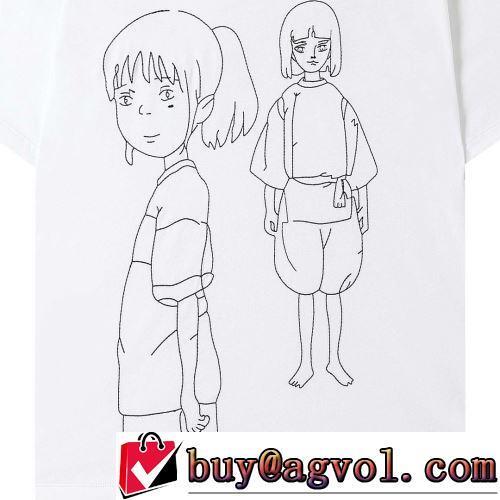 2022春夏 お洒落に魅せる クールビズ ロエベスーパーコピー 半袖Tシャツ 2色可選 優しいフィット感
