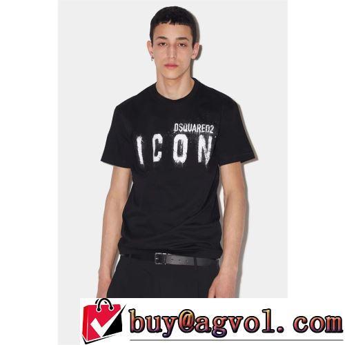 2022春夏 シンプル 2色可選 半袖Tシャツ 希少価値大！DSQUARED2コピーブランド 優しいフィット感