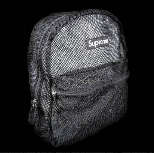 耐久性に溢れるアイテム　Supreme シュプリーム 愛用できるメッシュバックパック.