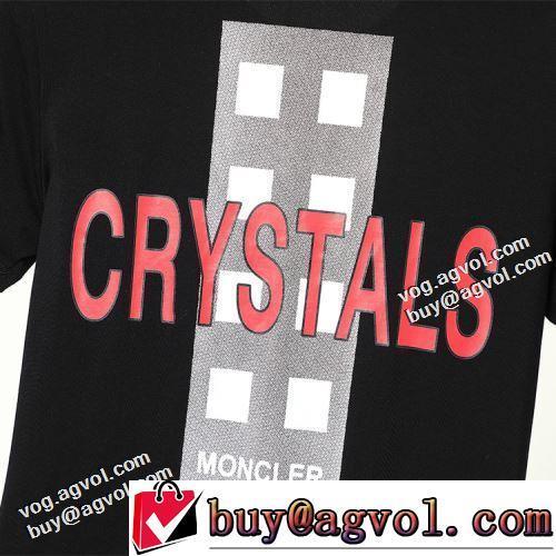 ラウンドネック 半袖Tシャツ おすすめ/オススメ 2色可選 2022春夏 柔らかい手触り ラックスした雰囲気 モンクレールコピー