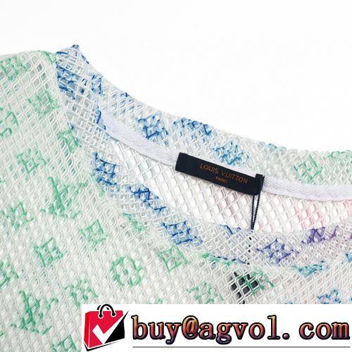 半袖Tシャツ 2色可選 お洒落に魅せる ルイ ヴィトンスーパーコピー 通気性に優れた 2022春夏