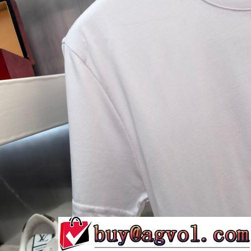 活用できるアイテム 2色可選 半袖Tシャツ 柔らかい手触り 2022春夏 モンクレール偽物ブランド 縦には伸びにくい