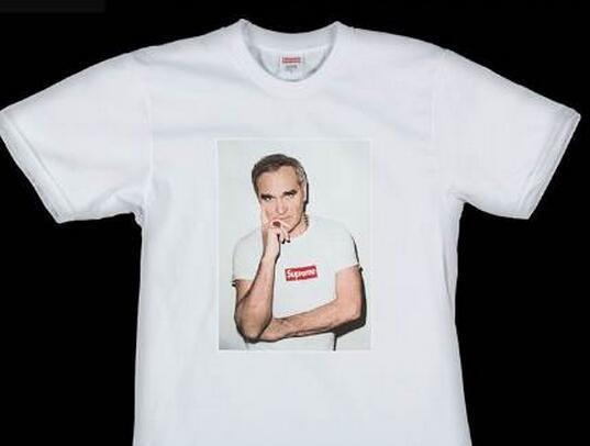 爽やかなライトカラーシュプリーム モリッシーフォト　快適にＴシャツホワイト.
