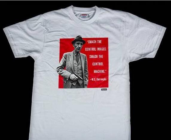 存在感に溢れるアイテム　シュプリーム ウィリアム・S・バロウ　おちついた Tシャツ　ホワイト.