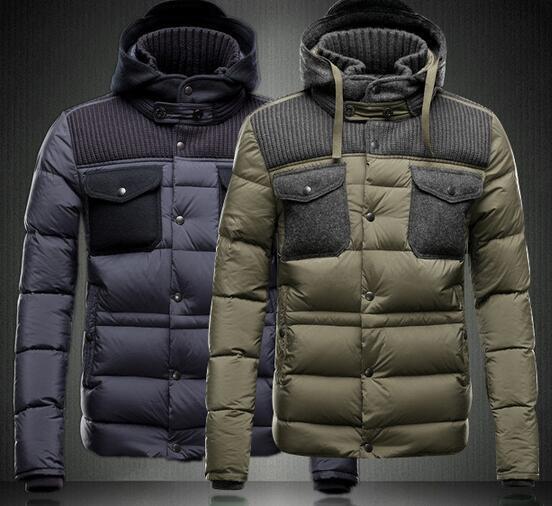 上品な印象　MONCLER　モンクレール　大人エレガント　メンズダウンジャケット.