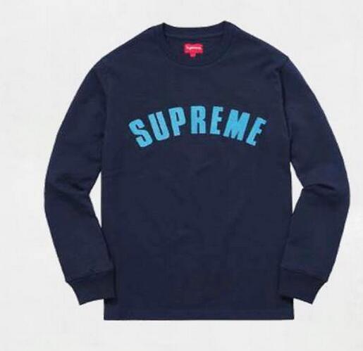 伸縮性が抜群な supreme コピー 通販 　オシャレ度が高いＴシャツ ネイビー.