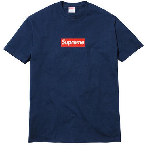 定価より安いブランド　シュプリーム Tシャツ コピー ファッション性の高いＴシャツ ネイビー.