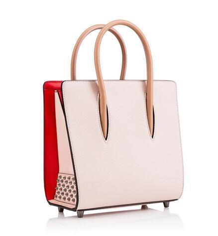 新作 クリスチャン ルブタンスーパーコピー Christian Louboutin Paloma Small Tote 高機能　バッグピンク.