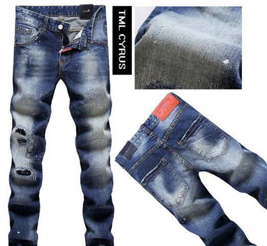 2015 DSQUARED2 ディースクエアード ダメージデニムパンツ
