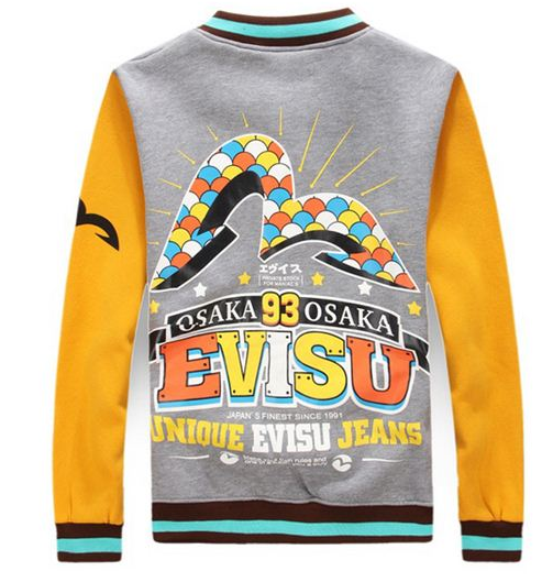 エヴィス偽物男性服長袖ジャケット