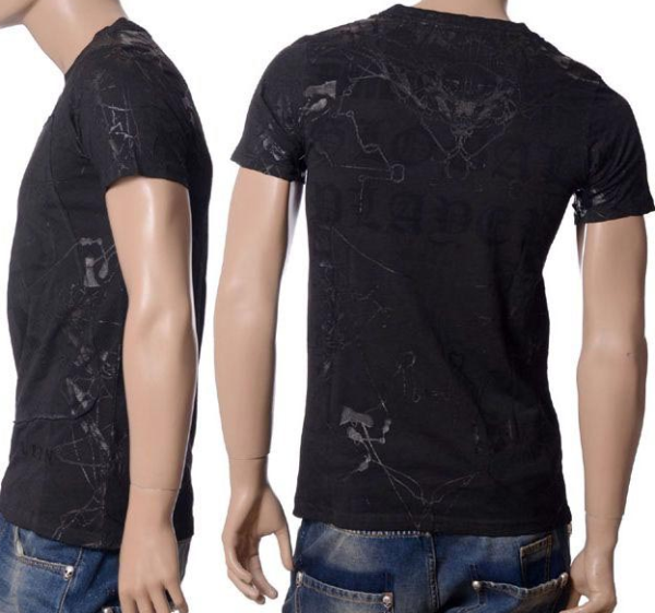 フィリッププレイン偽物トランプスカルTシャツ