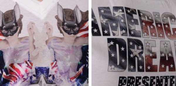 フィリッププレイン偽物アメリカンドリームTシャツ
