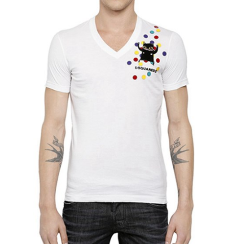 ディースクエアードコピー品激安男性半袖Tシャツ 