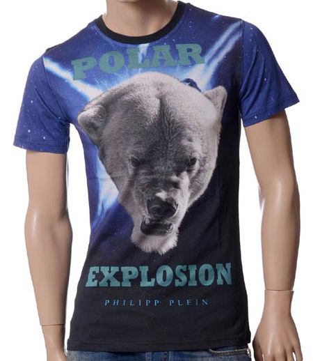 PHILIPP PLEIN フィリッププレイン コピー通販シロクマプリントTシャツ
