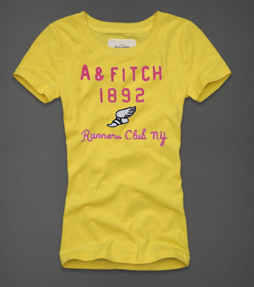 アバクロンビー&フィッチ 偽物女性半袖Tシャツ
