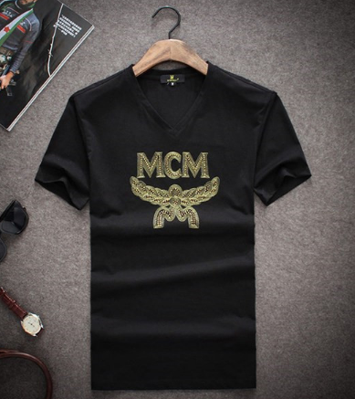 MCMエムシー エム偽物男性半袖Tシャツ