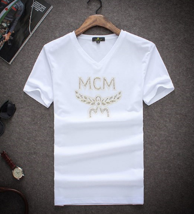 MCMエムシー エム偽物男性半袖Tシャツ