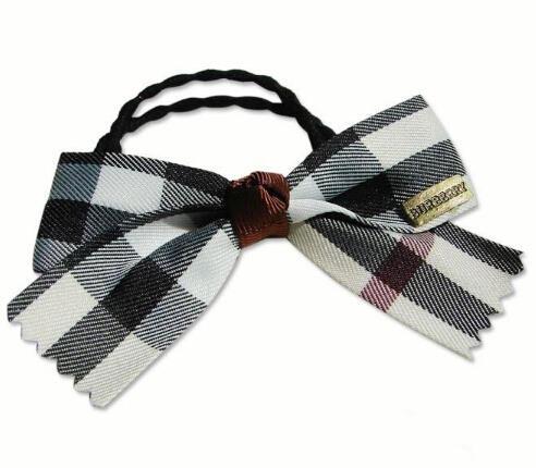 人気販売中 BURBERRY バーバリー コピー通販チェック蝶結び ヘアゴム 髪飾り 5色可選