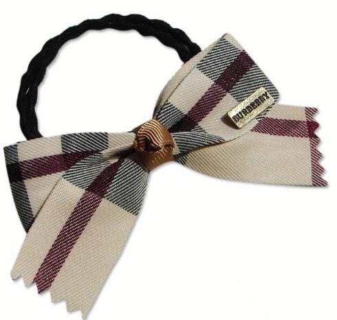 人気販売中 BURBERRY バーバリー コピー通販チェック蝶結び ヘアゴム 髪飾り 5色可選