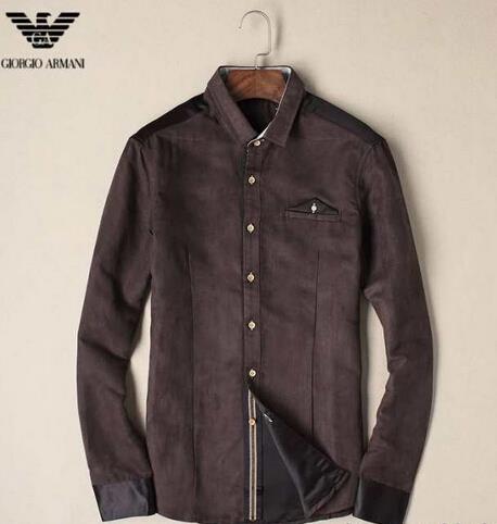 ARMANI アルマーニ偽物 長袖シャツ