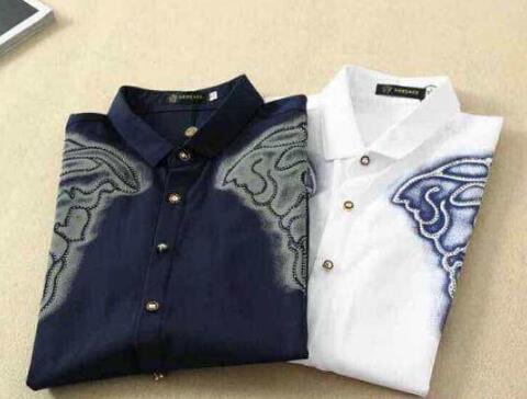VERSACE ヴェルサーチ偽物 半袖シャツ