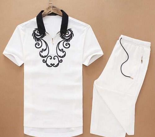 VERSACE ヴェルサーチ 偽物 半袖Tシャツ 上下セット