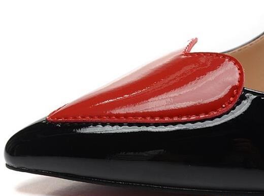 Christian Louboutinクリスチャンルブタン エナメル革ハート型 ハイヒール