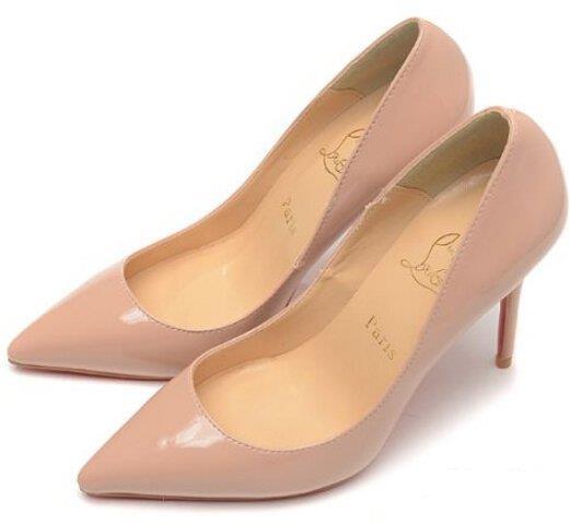Christian Louboutinクリスチャンルブタン コピー通販 エナメル革 細とハイヒール