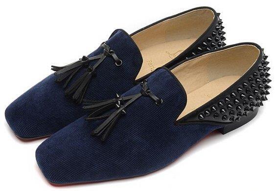 Christian Louboutinクリスチャンルブタン  フリンジ付きビジネスシューズ