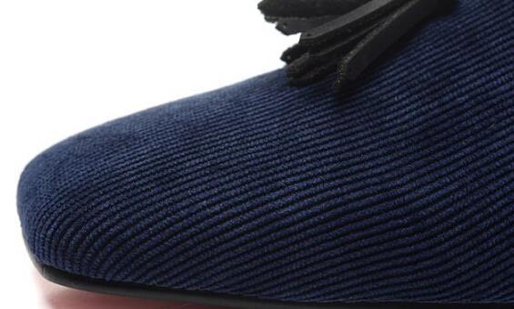 Christian Louboutinクリスチャンルブタン  フリンジ付きビジネスシューズ