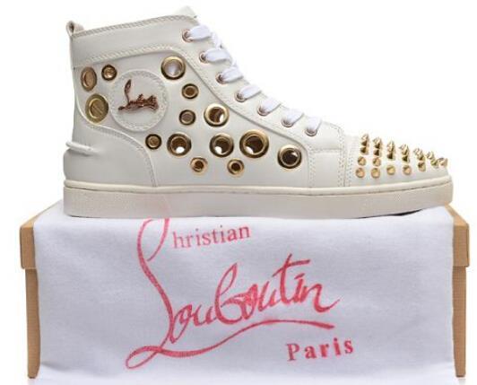 Christian Louboutinクリスチャンルブタン  スパイク 透気快適な履き心地 スニーカー