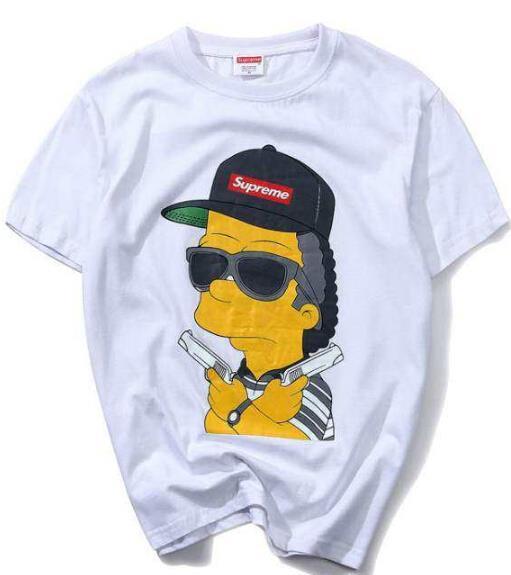 SUPREME シュプリーム 首胸ロゴ 半袖Tシャツ