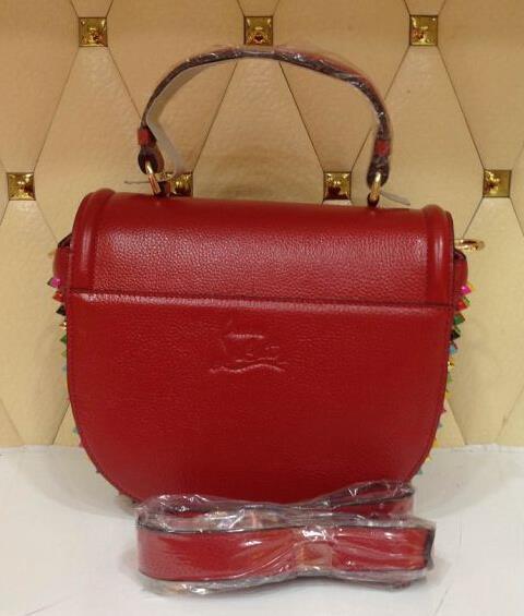 クリスチャンルブタン Christian Louboutin カラースパイク ショルダーバッグ