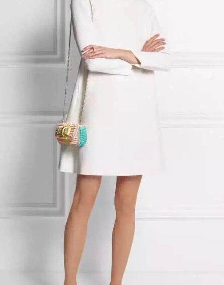 クリスチャンルブタン Christian Louboutin カラースパイク ショルダーバッグ