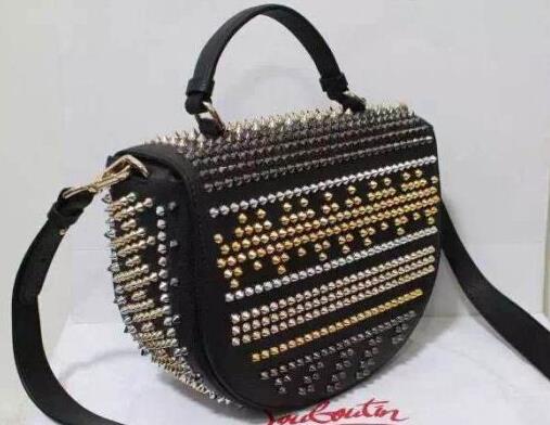 クリスチャンルブタン Christian Louboutin カラースパイク ショルダーバッグ