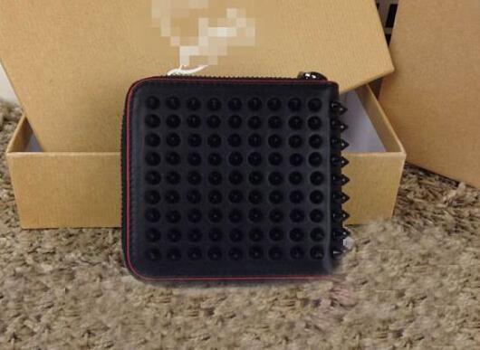 クリスチャンルブタン Christian Louboutin ★ 名刺入れスパイク財布