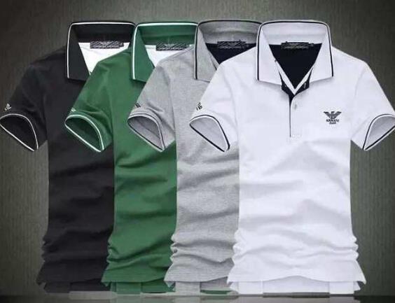 ARMANI アルマーニ 落ち着いた感覚 半袖ポロシャツ