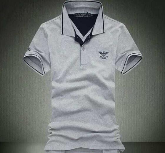 ARMANI アルマーニ 落ち着いた感覚 半袖ポロシャツ