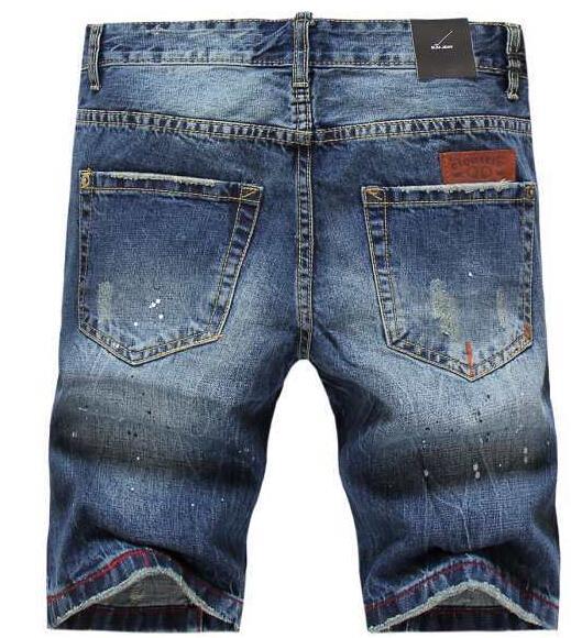 2015 DSQUARED2 ディースクエアード ダメージデニム 半ズボン