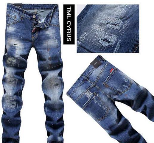 2015 DSQUARED2 ディースクエアード ダメージデニム しわのデザイン
