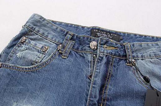 2015  PHILIPP PLEIN フィリッププレイン ハーフデニム