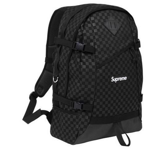 Supreme　超人気　バックパック　ブラック　高級感あるデザイン逸品.