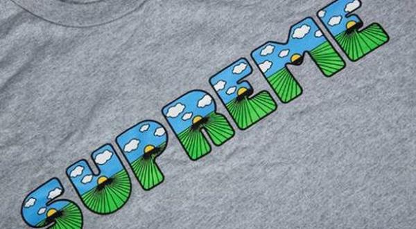 自然性に溢れる逸品　シュプリーム通販 良い風合いＴシャツ　グレー.