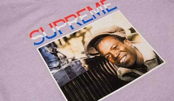 新作　2017コレクション supreme レプリカ  耐久性が高いTシャツ ライトパープル.