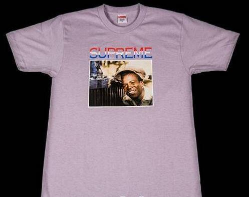新作　2017コレクション supreme レプリカ  耐久性が高いTシャツ ライトパープル.