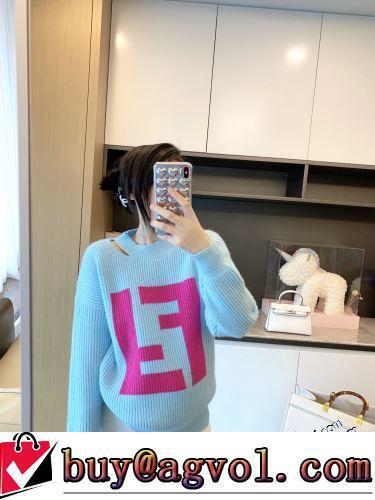 2021秋冬 フェンディ FENDI セーター フェンディブランド コピー 2年以上連続１位獲得 しっかり暖かな感じ こだわりのコート
