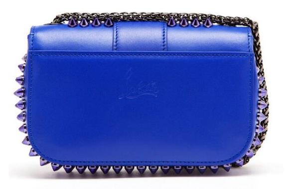 完売品　クリスチャン ルブタン Christian Louboutin　 ブルー 高級感を演出するバッグ