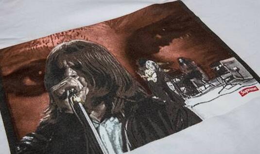 快適に　シュプリーム ブラックサバス パラノイド　素敵なTシャツ	ホワイト.