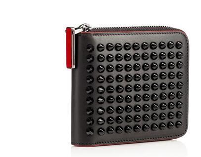 デザイン性に優れているアイテム　クリスチャン ルブタン　 Christian Louboutin 　レディースウォレット・財布 ブラック